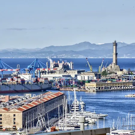 Lägenhet La Mansarda Del Principe, Vicoli, Acquario E Lanterna Genua