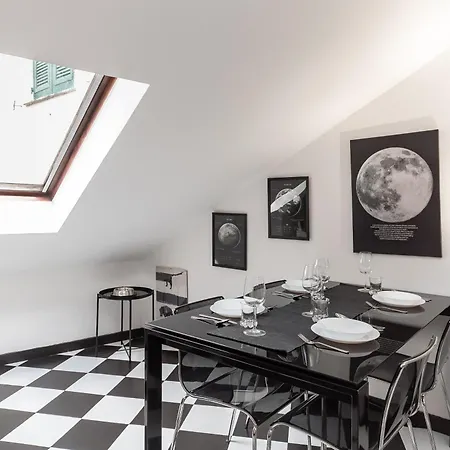 La Mansarda Del Principe, Vicoli, Acquario E Lanterna Lägenhet Genua